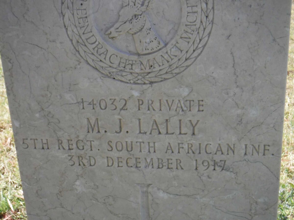 LALLY M.J. -1917